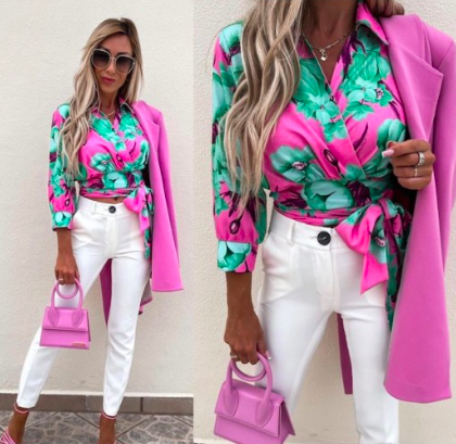 Pantalon blanc 7/8éme  HASLEY