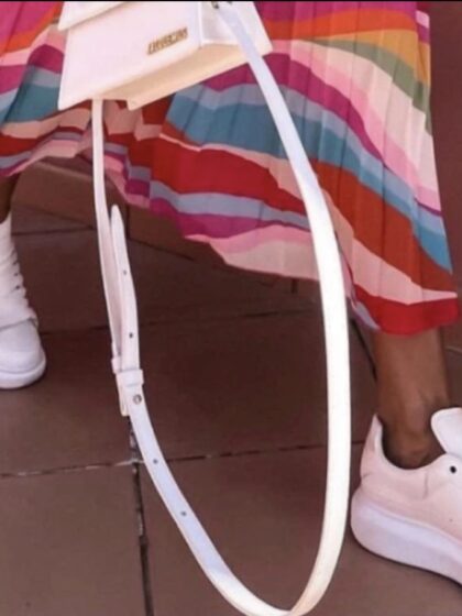 Baskets  blanche inspiration MARIA