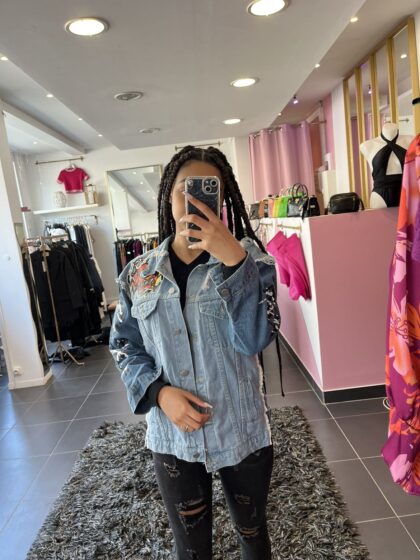 Veste en jean Paris