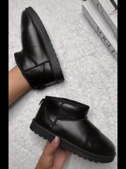 Boots inspi  simili cuir LYNE