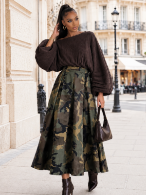 Jupe camouflage